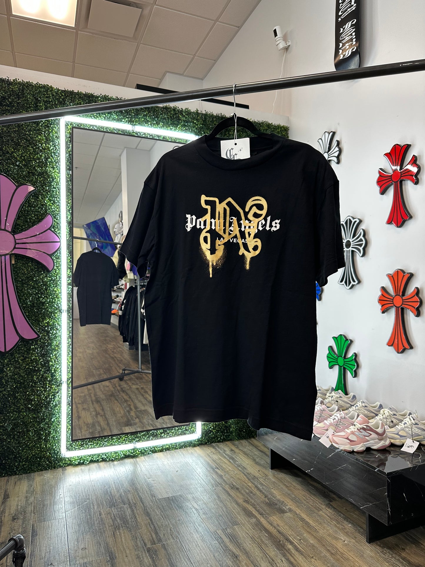 Palm Angels Monogram Gold