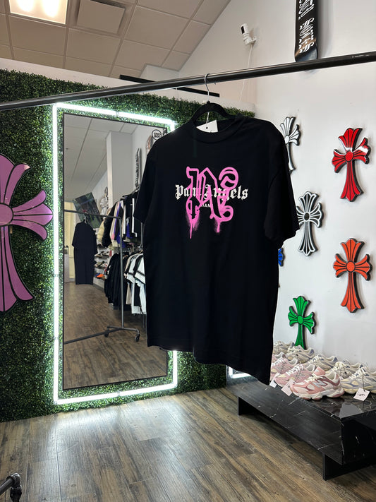 Palm Angels Doubled Logo Pink