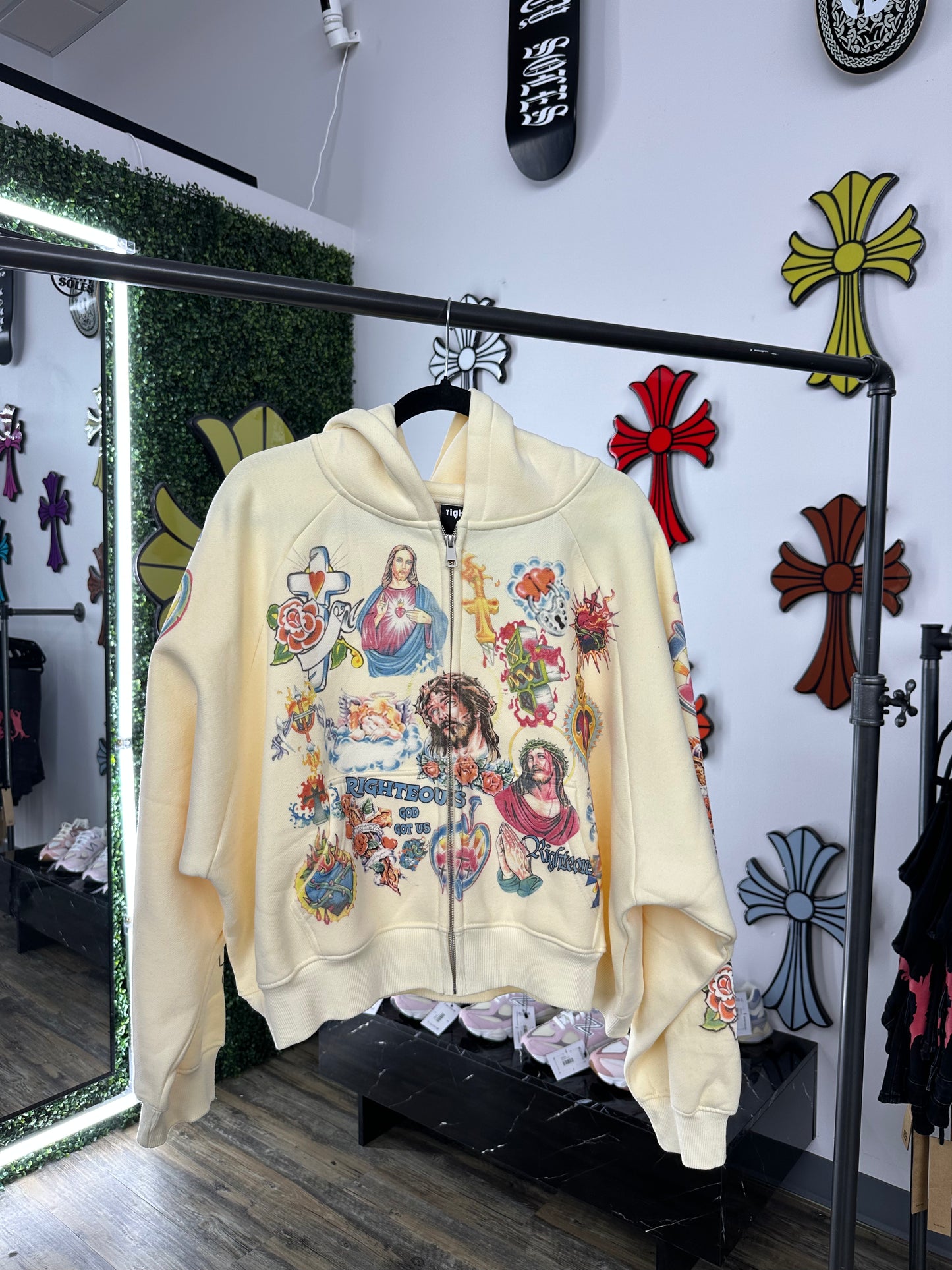 Righteous Zip-Up Yellow