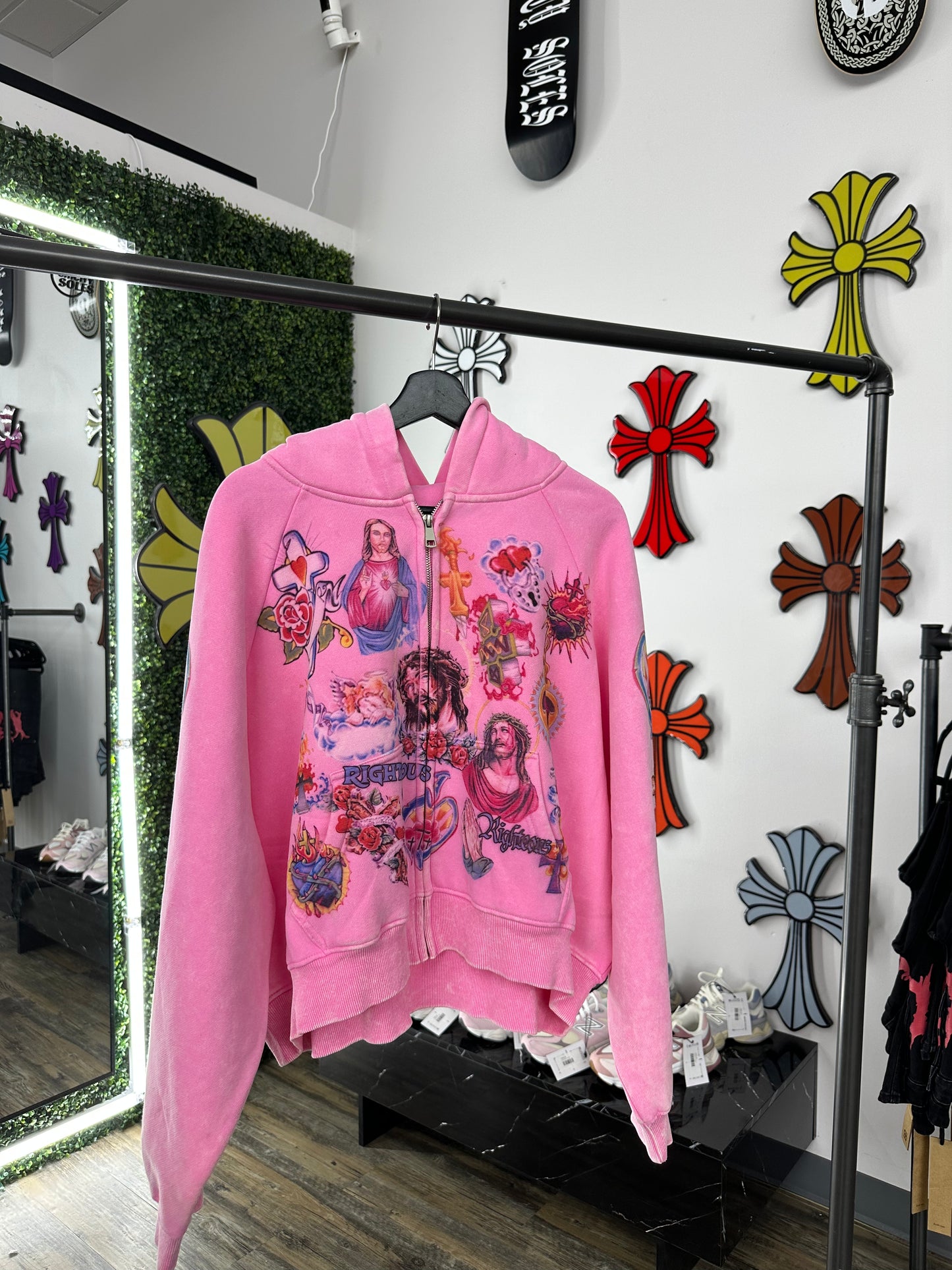 Righteous Zip-Up Pink